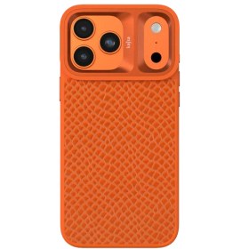 تصویر قاب کاجسا چرمی مدل Genuine Leather برای آیفون 17پرومکس iPhone 17 Promax KAJSA Genuine Leather 