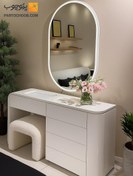 تصویر میز آرایش مدرن مدل سلنا 