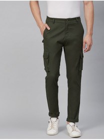 تصویر شلوار کاغذی - سبز روشن، پوشاک راحت و کاربردی برند hubberholme Cargo Trouser - Light Green Comfortable and Functional Wear