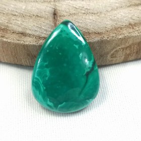 تصویر نگین تراش مالاکیت Malachite gemstone