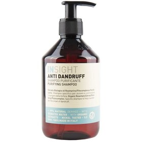 تصویر شامپو مو ضد شوره پوریفینگ اینسایت حجم 900 میل اورجینال Purifying anti dandruff shampoo Insight 900 ML