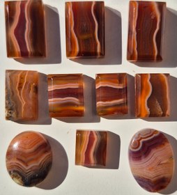 تصویر پک عقیق سلیمانی خط رنگی Aghigh solaymani khat rangi