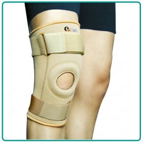 تصویر زانو بند ساده پددار با استرپ نئوپرن چیپسو Neoprene simple knee brace pad darba streep