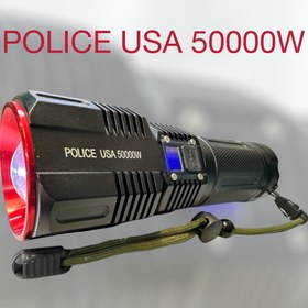 تصویر چراغ قوه POLICE 50000W 