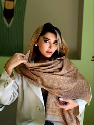 تصویر شال پاییزه مارک CK(وارداتی) - نسکافه ای 