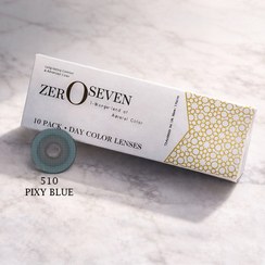 تصویر لنز رنگی زیرو سون (Zero Seven) کد 510/ PIXY BLUE 