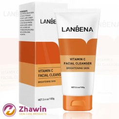 تصویر فوم شستشوی ویتامین سی 100گرم لنبنا ا Lanbena Vitamin C Facial Cleanser 100g Lanbena Vitamin C Facial Cleanser 100g