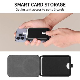 تصویر جاکارتی مگ سیف استند‌دار G-Tech مدل MagSafe Card Holder 