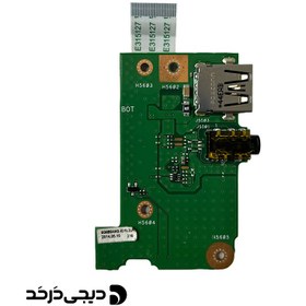 تصویر برد یو اس بی و جک صدا لپ تاپ DAUGHTERBOARD USB AUX ASUS X453M/ X503M / X553MREV 2.0 DAUGHTERBOARD USB AUX ASUS X453M REV 2.0 60NB04X0IO1020