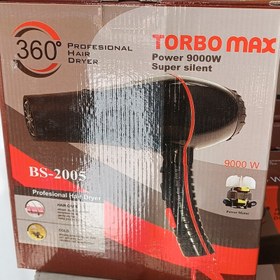 تصویر سشوار تربو مکس ۹۰۰۰W مدل BS_2005 موتور سنگین - تکفروشی Hairdryer Torbo max