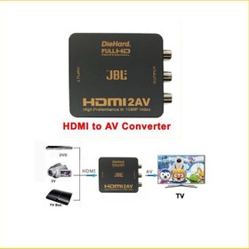 تصویر تبدیل JBL HD-1 HDMI to AV JBL HD-1 HDMI to AV converter