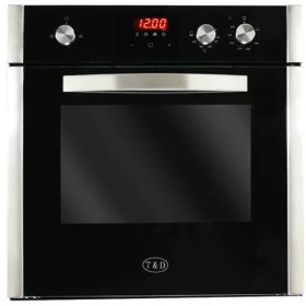 تصویر فر برقی و گازی تی اندی مدل TD 206 T&D electric and gas oven model TD 206