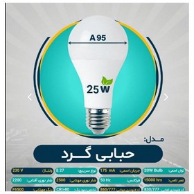 تصویر لامپ 25 وات نورلند مدل 01 پایه E27 بسته 2 عددی - سفید 