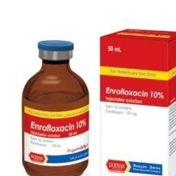 تصویر انرو فلوکساسین 10% شرکت رویان (Enrofloxacin) 