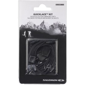 تصویر کیت بند کفش کوئیکلِیس مشکی (L32667200) مردانه سالومون | Salomon L32667200 