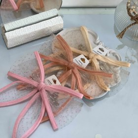 تصویر گیره توپی فانتزی - کرم 