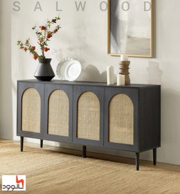 تصویر آینه کنسول مدل دیاموند 