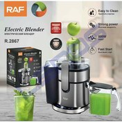 تصویر آبمیوه گیری حرفه ای راف آلمان آبمیوه گیری راف R-2867 آبمیوه گیری ۵ سرعته لمسی آبمیوه گیری قدرتمند خانگی r2867 راف Electric blender RAF R-2867