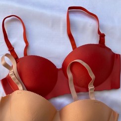تصویر سوتین لیزری زنانه کاپ A کد ۳۳۴۳ رنگ نارنجی 