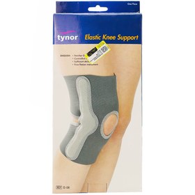 تصویر زانو بند متحرک قابل تنظیم کشک باز مدل D-08 تینور سایز Tynor Elastic Knee Support Model D-08