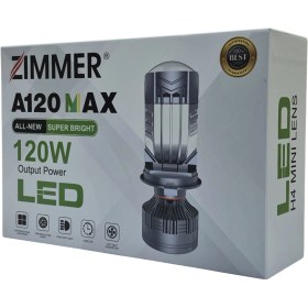تصویر هدلایت لنزدار زیمر مدل A120 MAX 