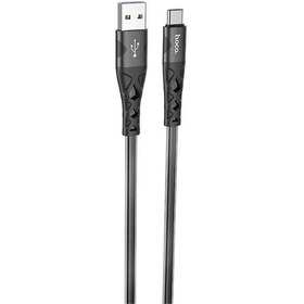 تصویر کابل تبدیل USB به USB-C هوکو مدل U105 ANTI TWIST طول 1.2 متر 