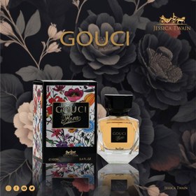 تصویر ادوپرفیوم جسیکاتواین مدل گوچی فلورا Gucci Flora حجم 100 میلی لیتر 