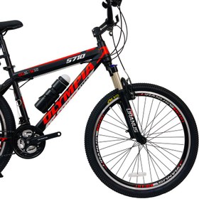 تصویر دوچرخه کوهستان المپیا مدل STEEL SPORT کد‌ 5710 سایز طوقه 26 