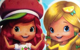 تصویر afrand machine carpet 700 reeds kids, Strawberry design, code 129 