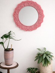 تصویر آینه مکرومه 