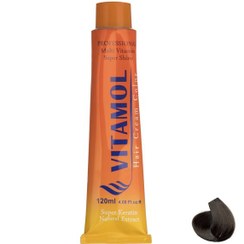 تصویر رنگ مو گیاهی ویتامول سری Natural مدل Dark Blonde شماره 6 