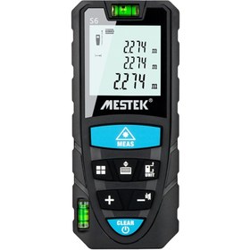 تصویر متر لیزری دیجیتال مستک مدل S6 50M Mestek digital laser meter model S6 50M