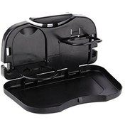 تصویر میز پذیرایی پشت صندلی خودرو کد 3921 - طوسی 