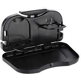 تصویر میز پذیرایی پشت صندلی خودرو کد 3921 - خاکستری 