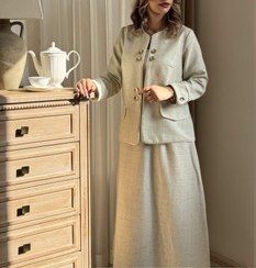 تصویر کت دامن کلاسیک women classic coat & skirt