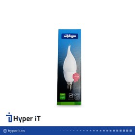 تصویر لامپ ال ای دی اشکی 7 وات LED teardrop lamp 7 watt matte Simaran