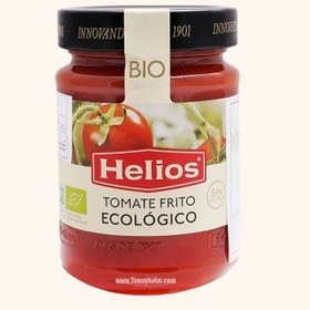 تصویر سس گوجه سرخ شده ارگانیک بدون گلوتن هلیوس 