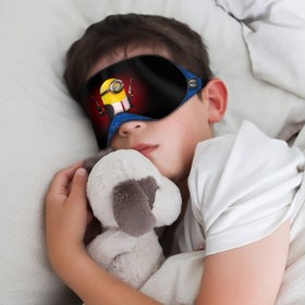 تصویر چشم بند بچگانه کاوا ماسک مدل مینیون‌ها کد4 Kava Mask Minions4 Kids Eye Mask