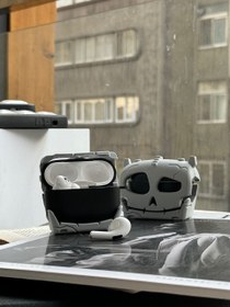 تصویر کاور ایرپاد Scary Skeleton مناسب برای ایرپاد اپل Airpod 1 / 2 / 3 / Pro 