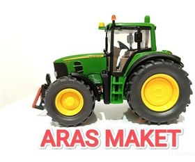 تصویر ماکت فلزی تراکتور جان دییر JOHN DEERE سیکو آلمان 