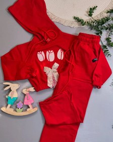 تصویر ست هودی وشلوارمادرودختری 