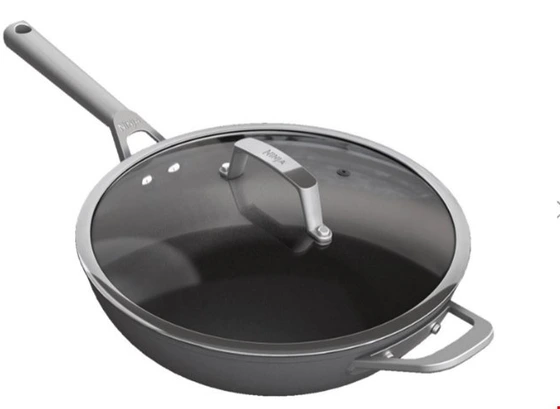 Ninja C30030 Foodi NeverStick Premium 12-Inch Fry Pan, Hard-Anodized,  Nonstick, Durable & Oven Safe to 500°F, Slate Grey