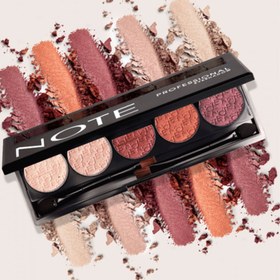 تصویر پالت سایه چشم نوت شماره ۱۰۷ پروفشنال 