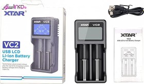 تصویر شارژر و تستر باتری لیتیوم-یون اکستار Xtar VC2 ا XTAR VC2 Li-Ion battery charger XTAR VC2 Li-Ion battery charger