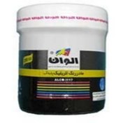 تصویر ماده رنگ اکریلیک مشکی الوان کیلو کد ۵۹۹ 