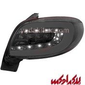 تصویر چراغ خطر عقب پژو 207 NGCO دودی NGCO 207 MULTI-COLOR REAR LIGHTS