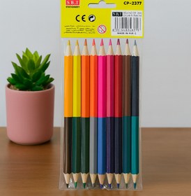 تصویر مدادرنگی دو سر 