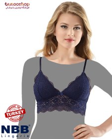 تصویر سوتین نیم تنه گیپور برند ان بی بی NBB کد 4601 