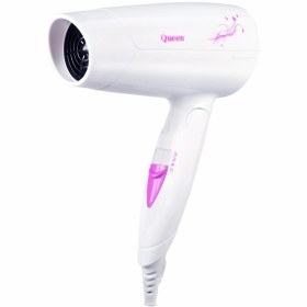 تصویر سشوار مسافرتی کویین ۱۲۰۰ وات مدل HD320 Queen compact hair dryer 1200 W