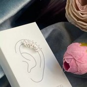 تصویر پیرسینگ گوش نقره مدل PS263_A 